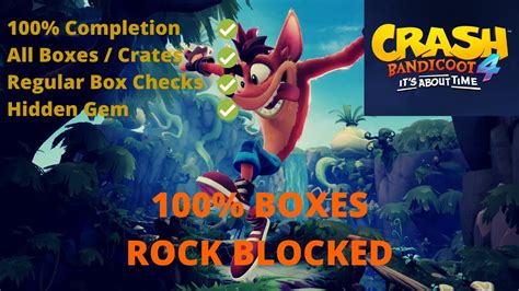 how to jump over metal boxes in crash bandicoot 4|crash bandicoot 4 rock blocked.